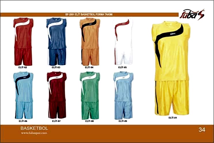 ELİT MODEL BASKETBOL FORMA TAKIMI