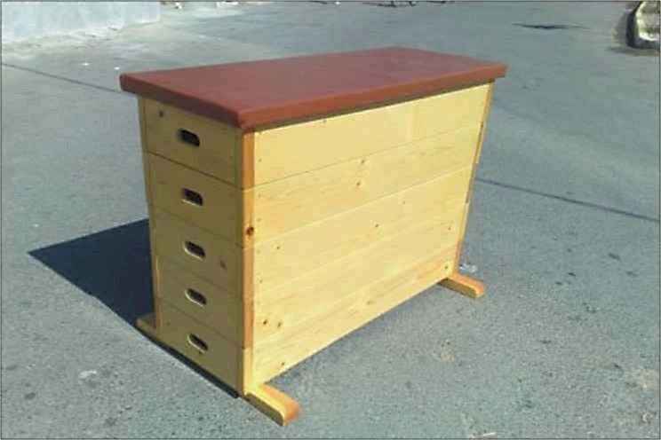 Jimnastik Atlama Kasası 5 Lİ Çam