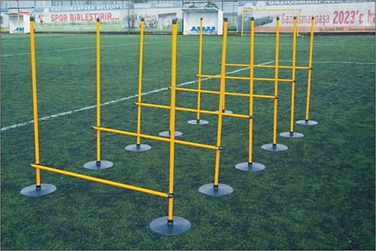 Kauçuk Taban Slalom Takımı