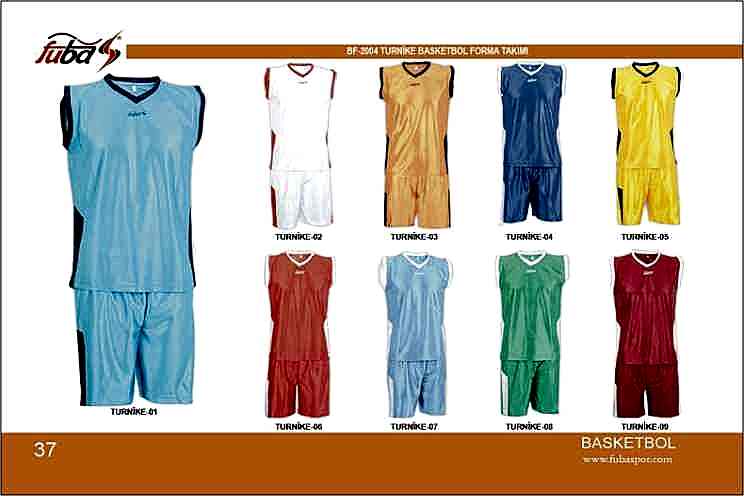 TURNİKE MODEL BASKETBOL FORMA TAKIMI