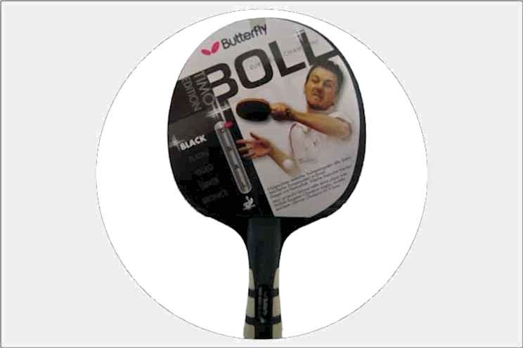 Butterfly Tımo Boll Black Masa Tenisi Raketi Ittf Onaylı