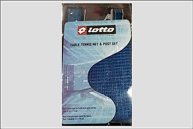 Lotto Masa Tenisi Ağ - Demir Seti