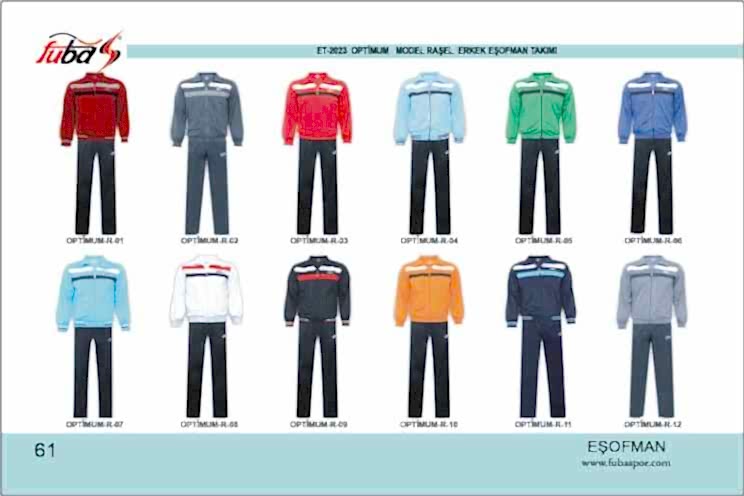 OPTİMUM MODEL RAŞEL ERKEK EŞOFMAN TAKIMI
