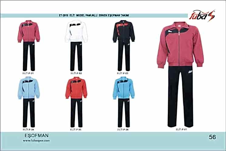 ELİT MODEL PAMUKLU ERKEK EŞOFMAN TAKIMI